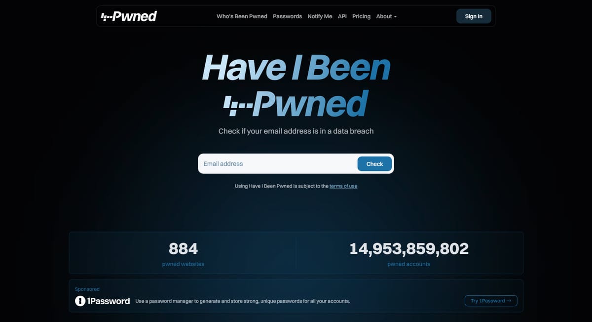 Have I Been Pwned 2.0 is Now Live!
